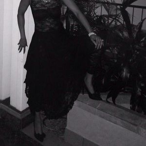 Steve Madden black suede heels